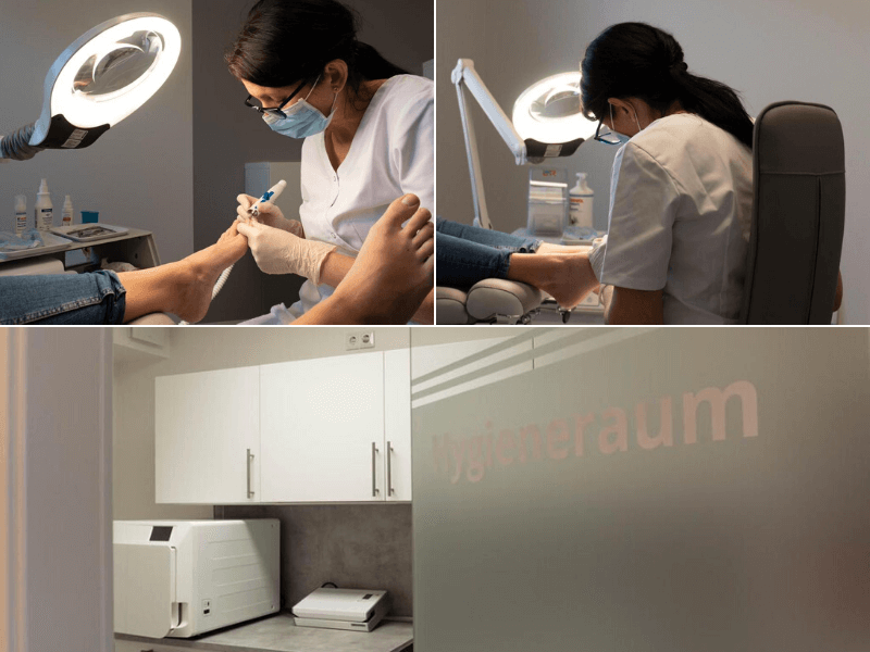 Praxis Podologie Suzana Behandlung